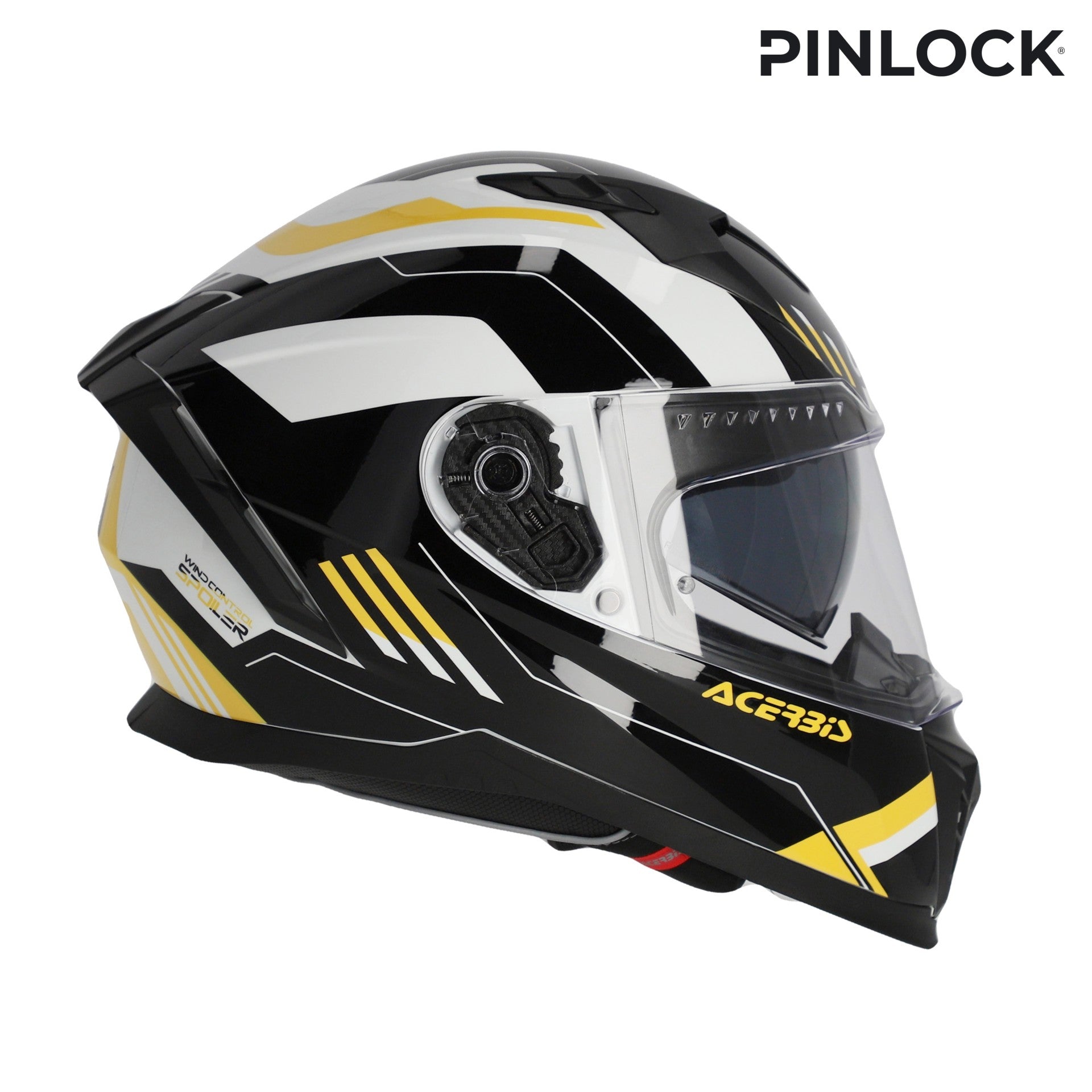 Casco Moto Integrale ACERBIS X-WAY Graphic Nero Giallo