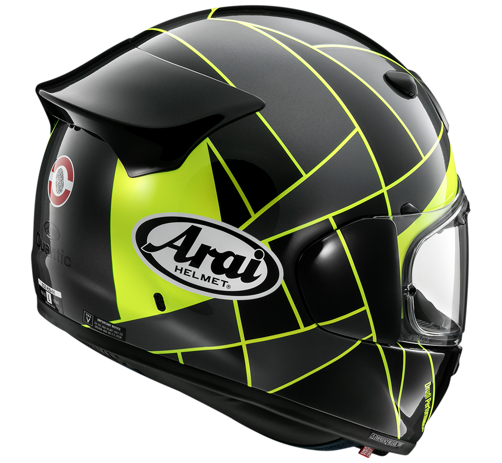 Casco Moto Integrale ARAI QUANTIC PEAK YELLOW