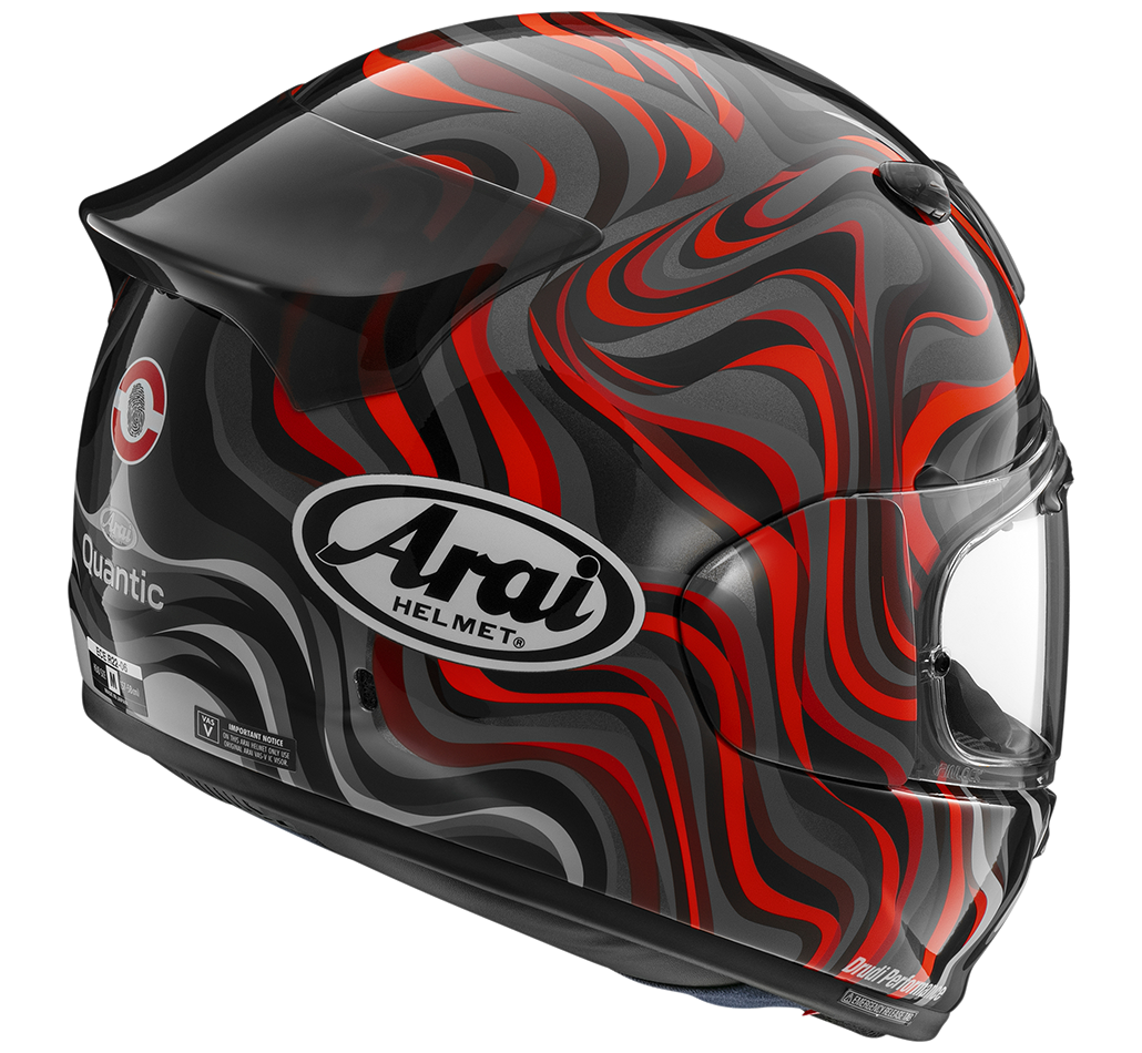 Casco Moto Integrale ARAI QUANTIC SWIRL RED