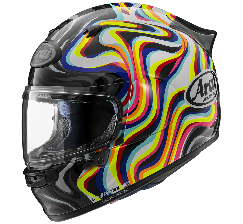 Casco Moto Integrale ARAI QUANTIC SWIRL WHITE