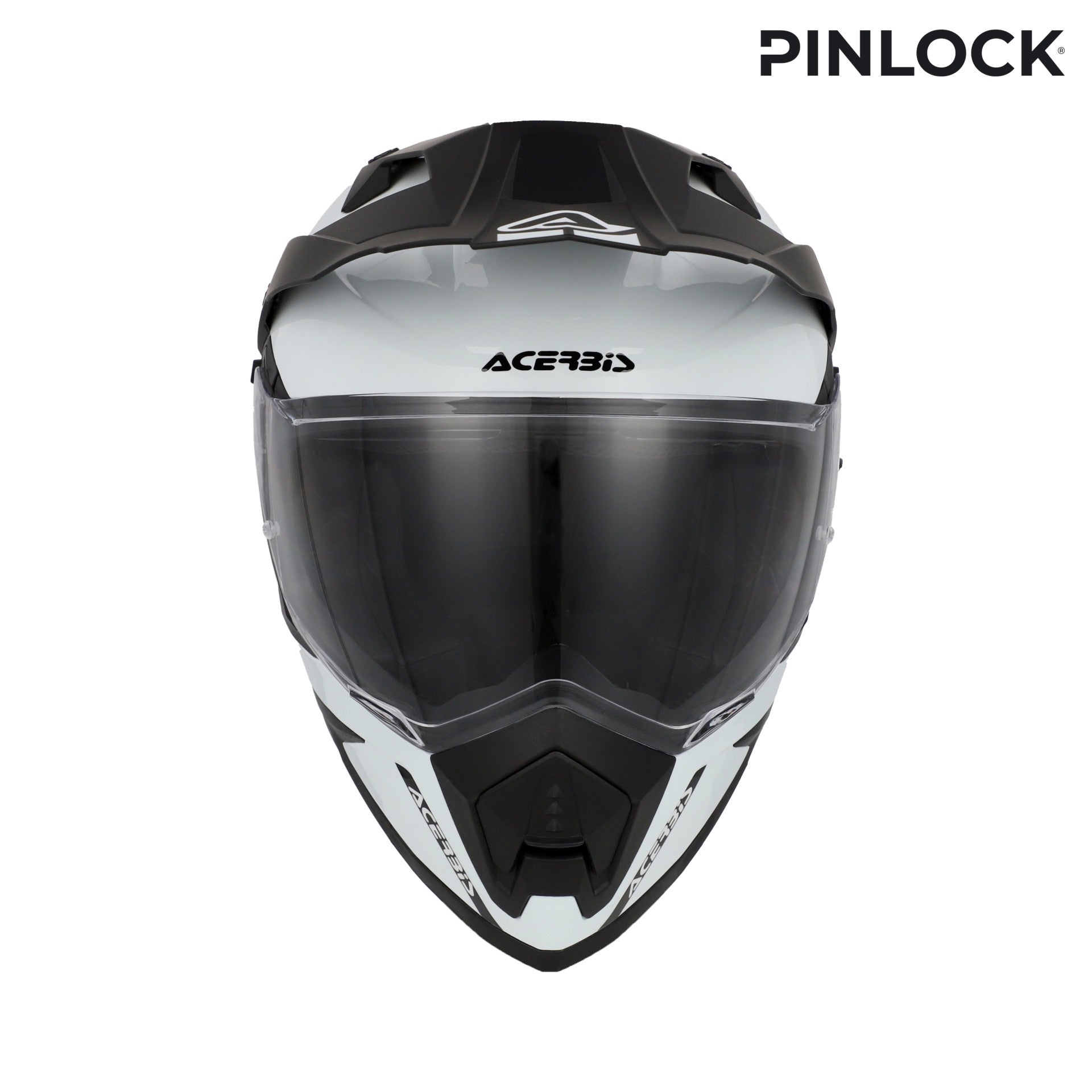 Casco Moto Integrale Adventure ACERBIS ASSAULT Bianco