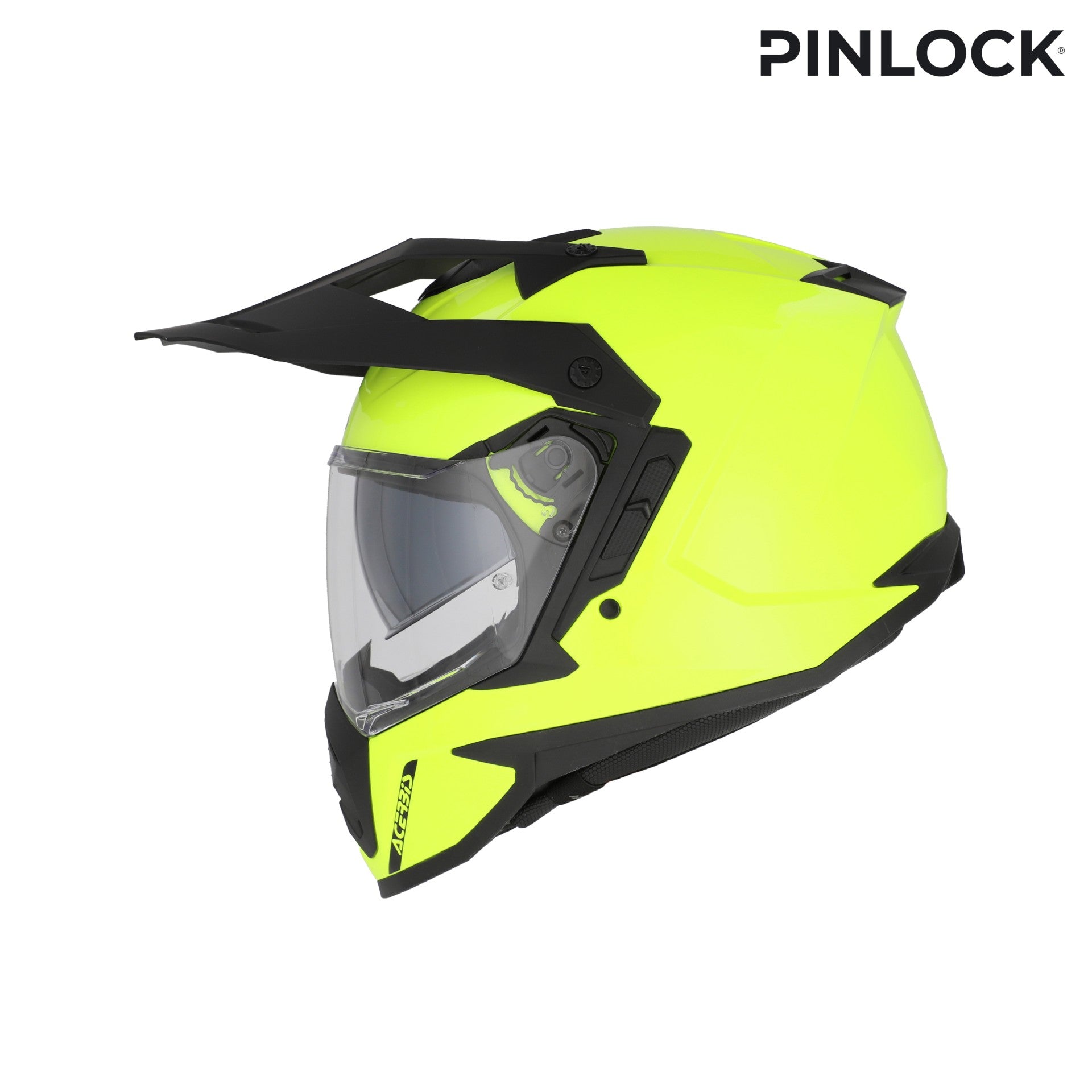 Casco Moto Integrale Adventure ACERBIS ASSAULT Giallo Fluo