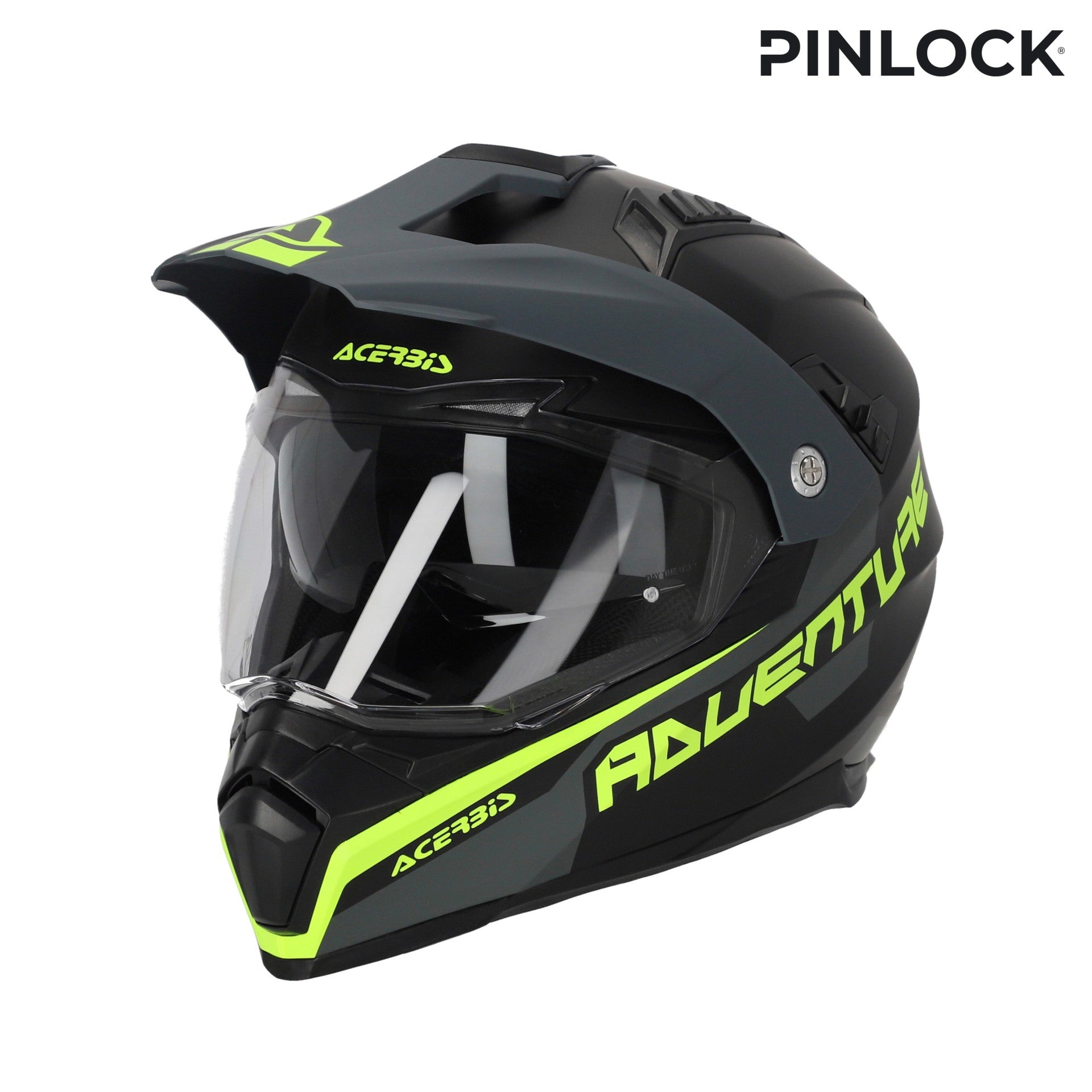 Casco Moto Integrale Adventure ACERBIS FLIP 2206 Nero Grigio