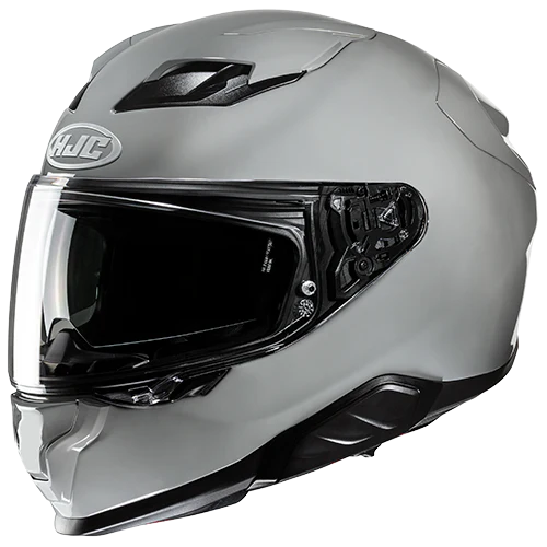 Casco Moto Integrale HJC F71 SOLID N GRAY Grigio Lucido
