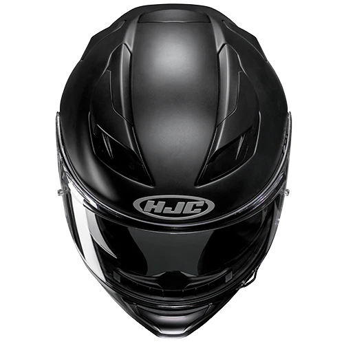 Casco Moto Integrale HJC F71 SOLID SEMI FLAT BLACK Nero Opaco