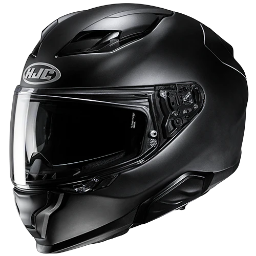 Casco Moto Integrale HJC F71 SOLID SEMI FLAT BLACK Nero Opaco