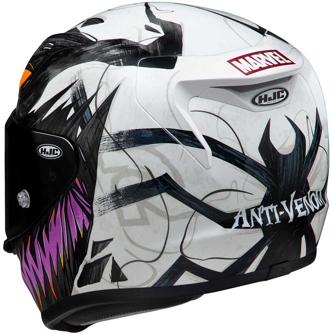 CASCO HJC RPHA 12 ANTI VENOM 2 MARVEL MC8