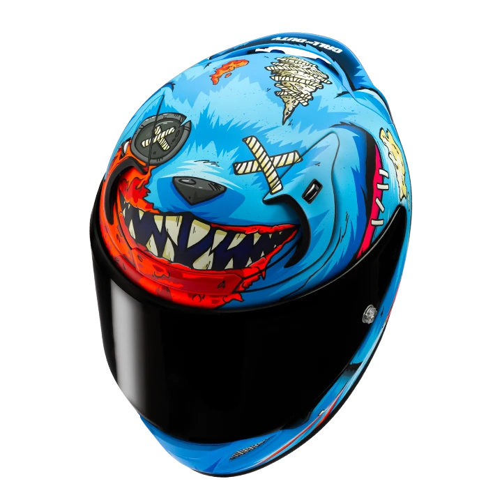 Casco Moto Integrale HJC RPHA 12 MISTER PEEKS COD MC21SF