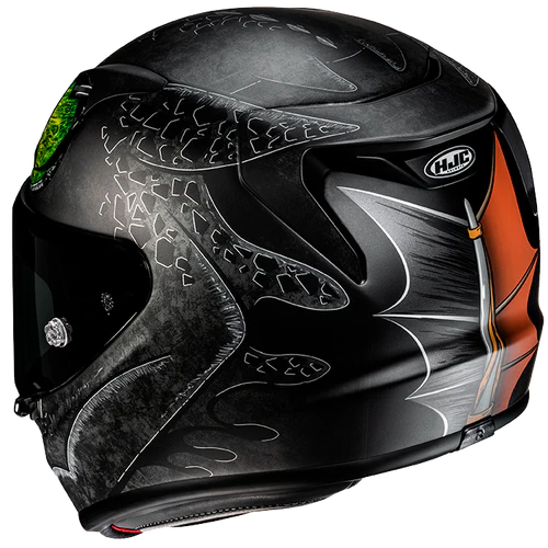 Casco Moto Integrale HJC RPHA 12 TOOTHLESS 2 SDENTATO UNIVERSAL MC4SF