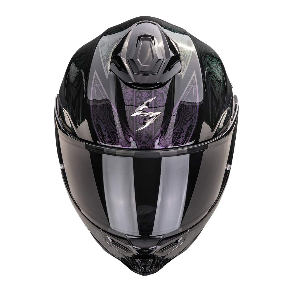 Casco Moto Integrale SCORPION EXO 1500 AIR FANTASY Nero Camaleonte