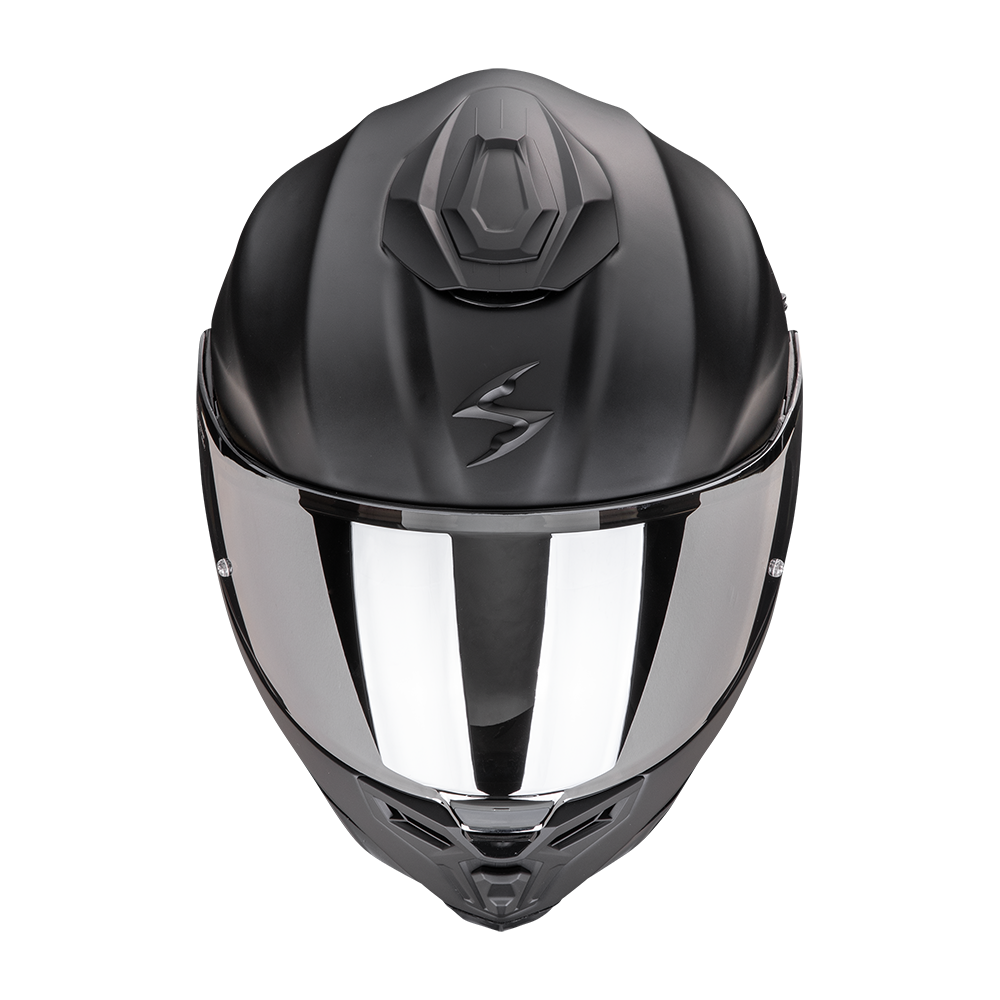 Casco Moto Integrale SCORPION EXO 1500 AIR SOLID Nero Opaco