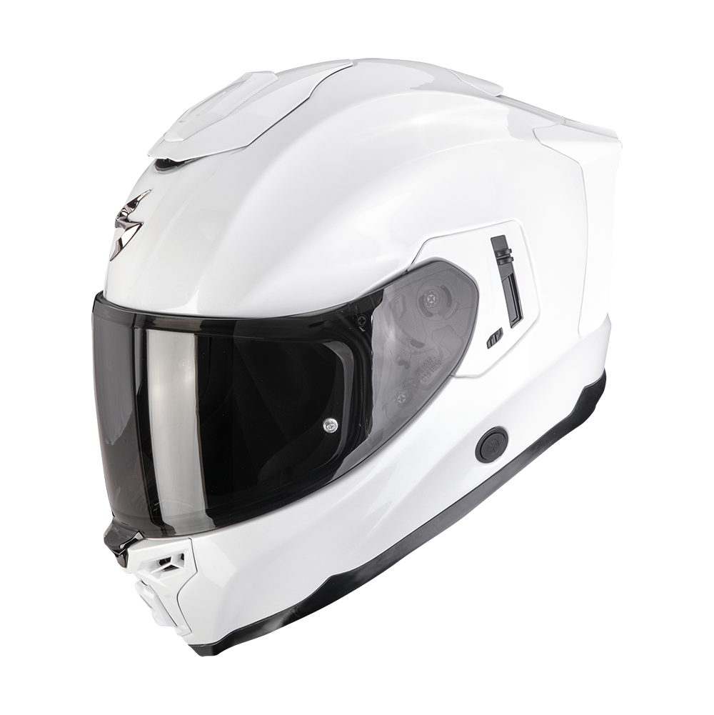 Casco Moto Integrale SCORPION EXO 1500 AIR SOLID Perla Bianco