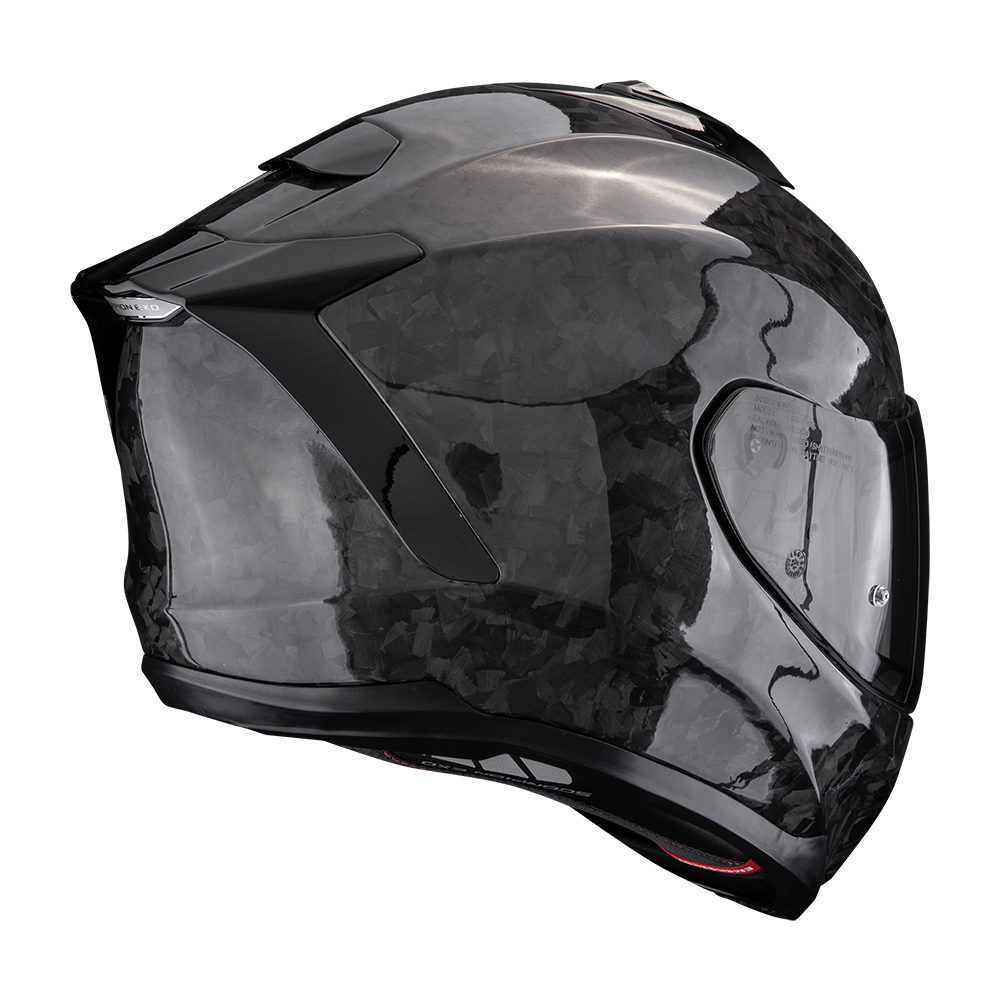 Casco Moto Integrale SCORPION EXO 1500 ONYX CARBON AIR SOLID Nero