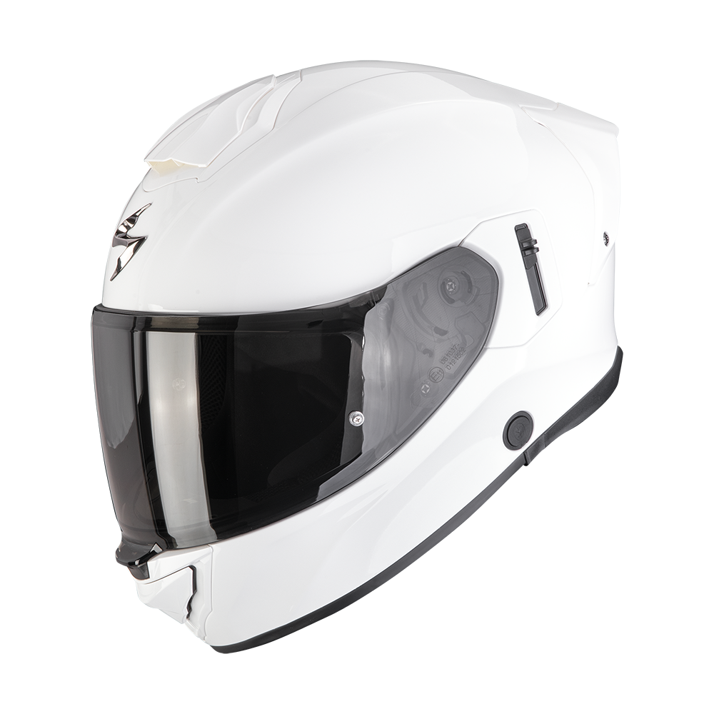Casco Moto Integrale SCORPION EXO 530 AIR SOLID Bianco Lucido