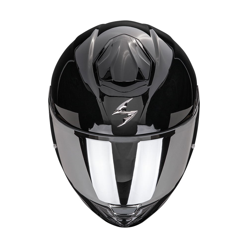 Casco Moto Integrale SCORPION EXO 530 AIR SOLID Nero Lucido
