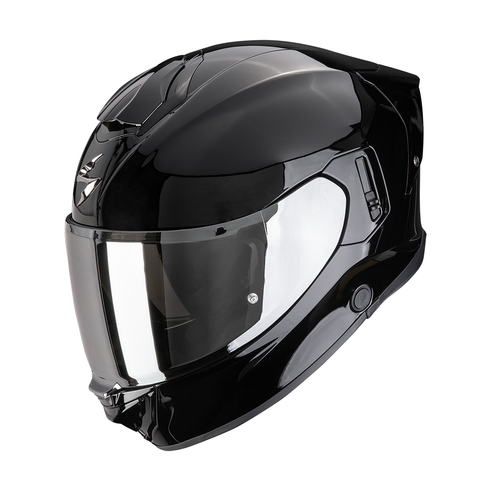 Casco Moto Integrale SCORPION EXO 530 AIR SOLID Nero Lucido