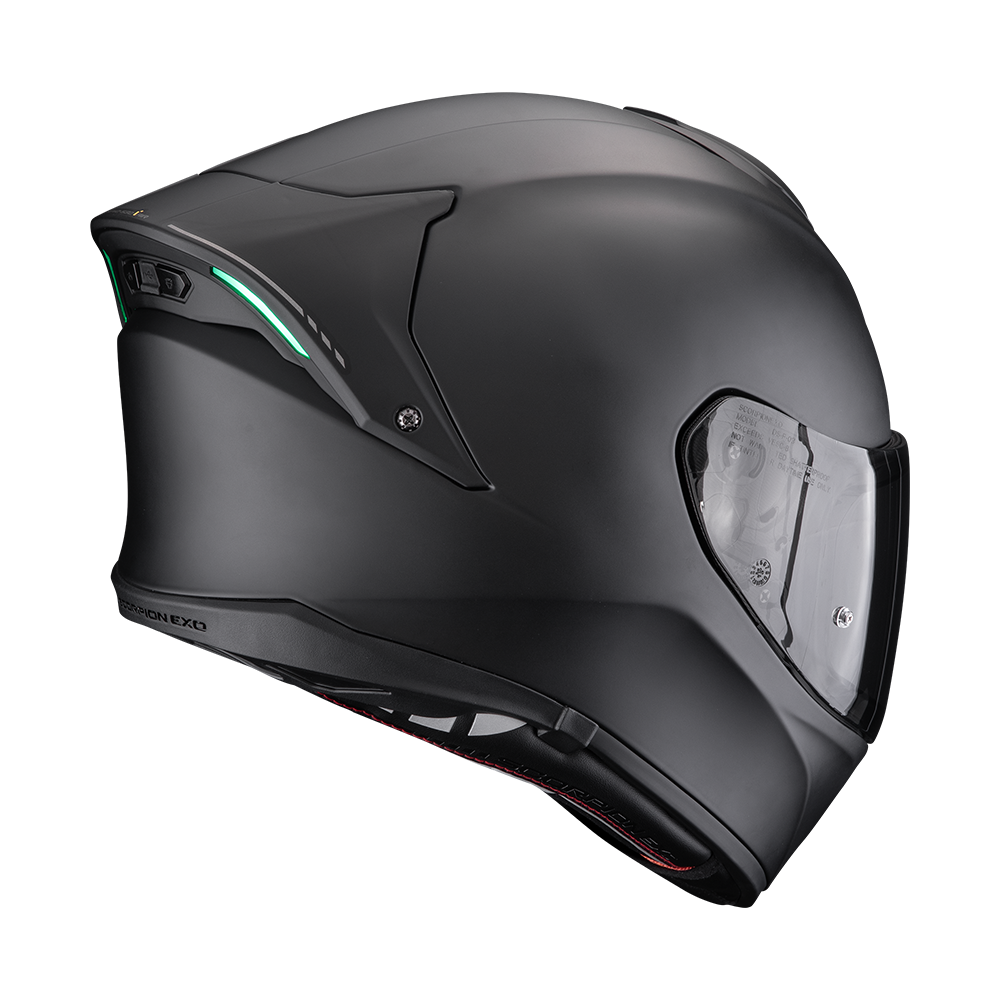 Casco Moto Integrale SCORPION EXO 530 i AIR SOLID Nero Opaco