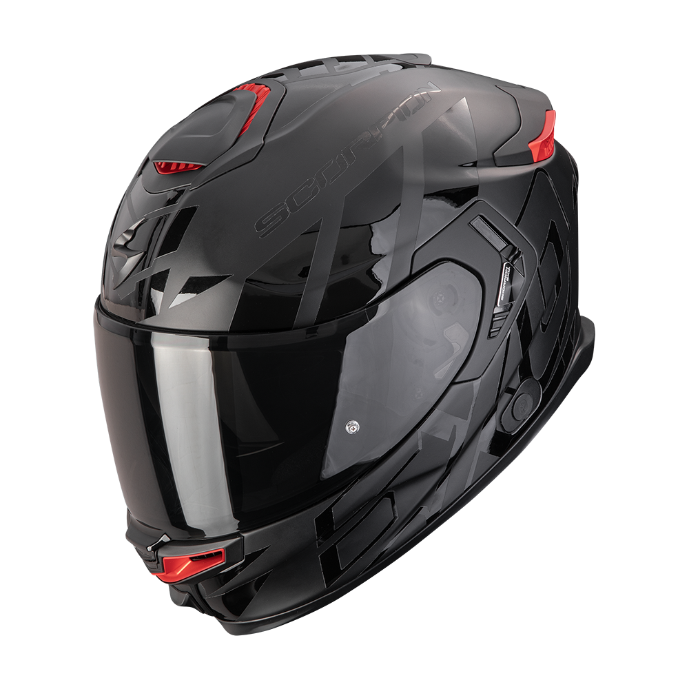 Casco Moto Integrale SCORPION EXO GT SP AIR NOBLE Nero Opaco Nero