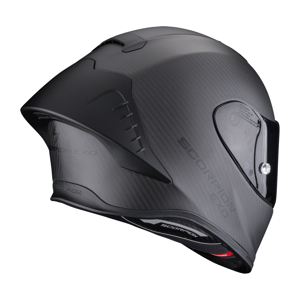 Casco Moto Integrale SCORPION EXO R1 EVO 2 CARBON AIR SOLID Nero Opaco