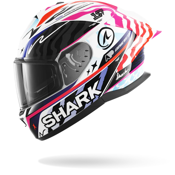 Casco Moto Integrale SHARK SKWAL CUP SPEED-FANCY Bianco Nero Arancio