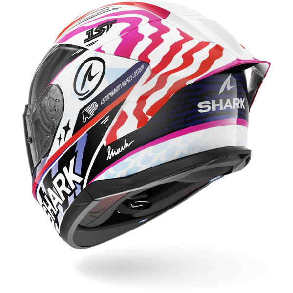Casco Moto Integrale SHARK SKWAL CUP SPEED-FANCY Bianco Nero Arancio