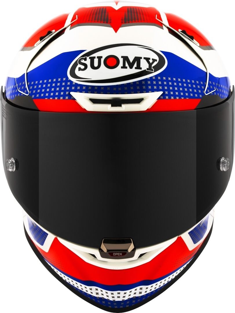 Casco Moto Integrale SUOMY SR-GP EVO AIRSPEED Rosso Blu