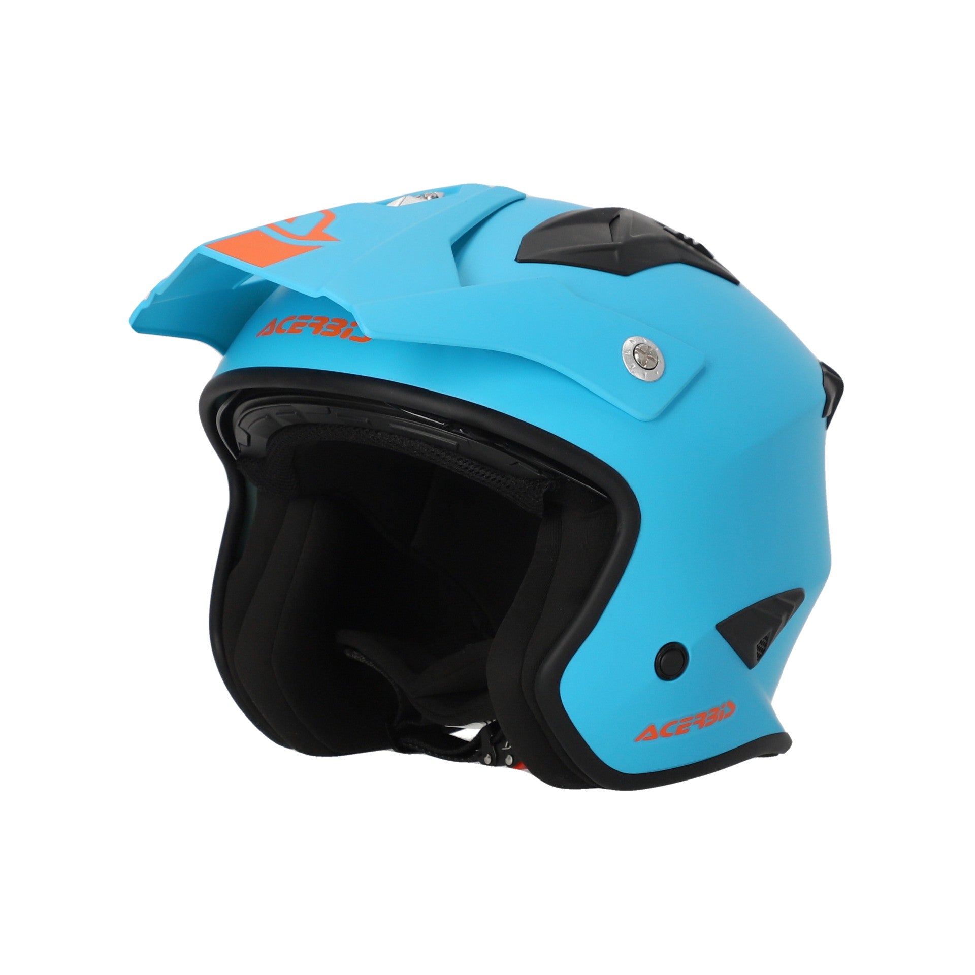 Casco Moto Jet ACERBIS ARIA 2206 Azzurro