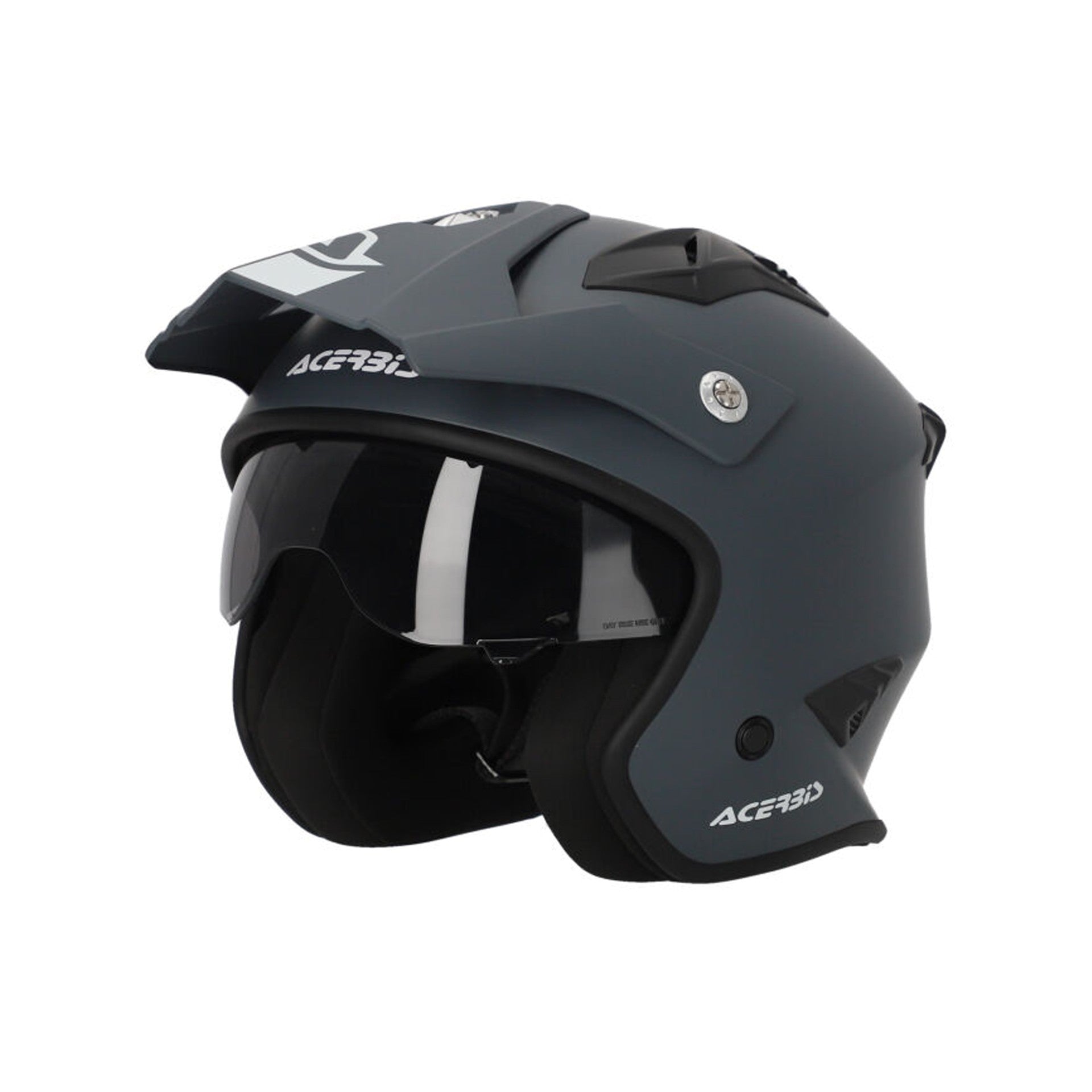 Casco Moto Jet ACERBIS ARIA 2206 Grigio
