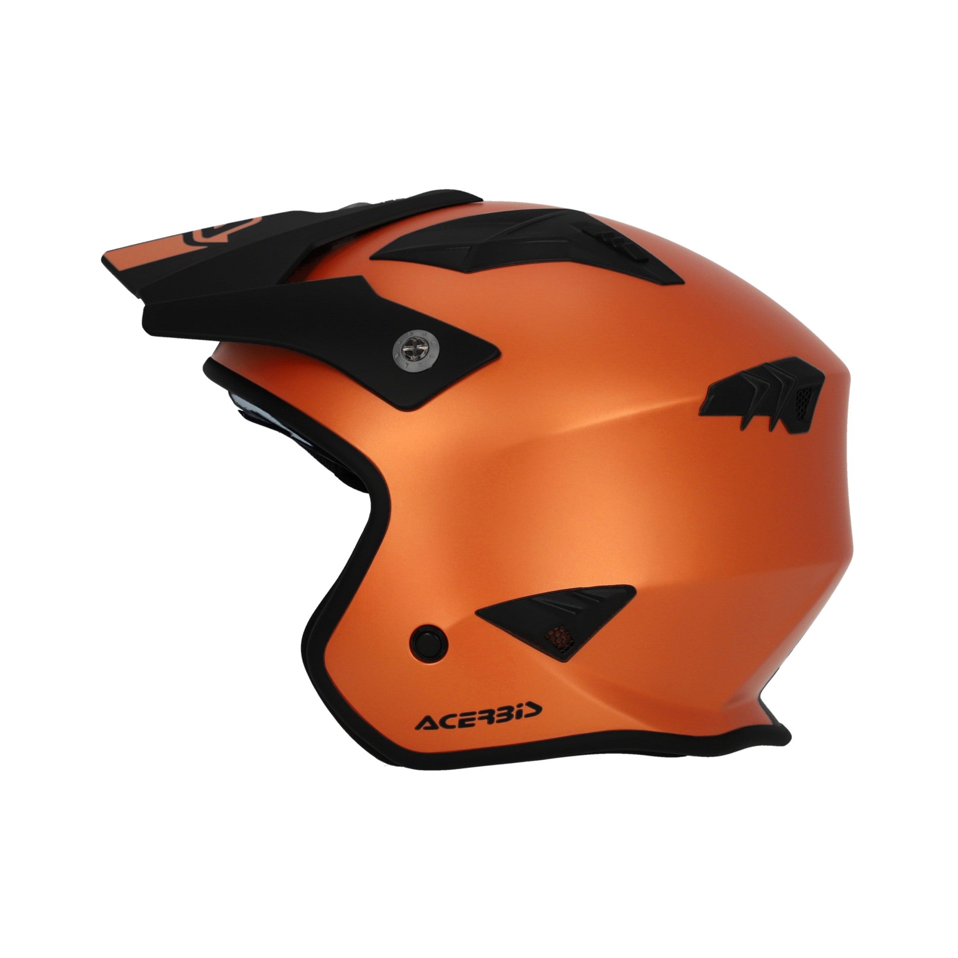 Casco Moto Jet ACERBIS ARIA 2206 METALLIC Arancio
