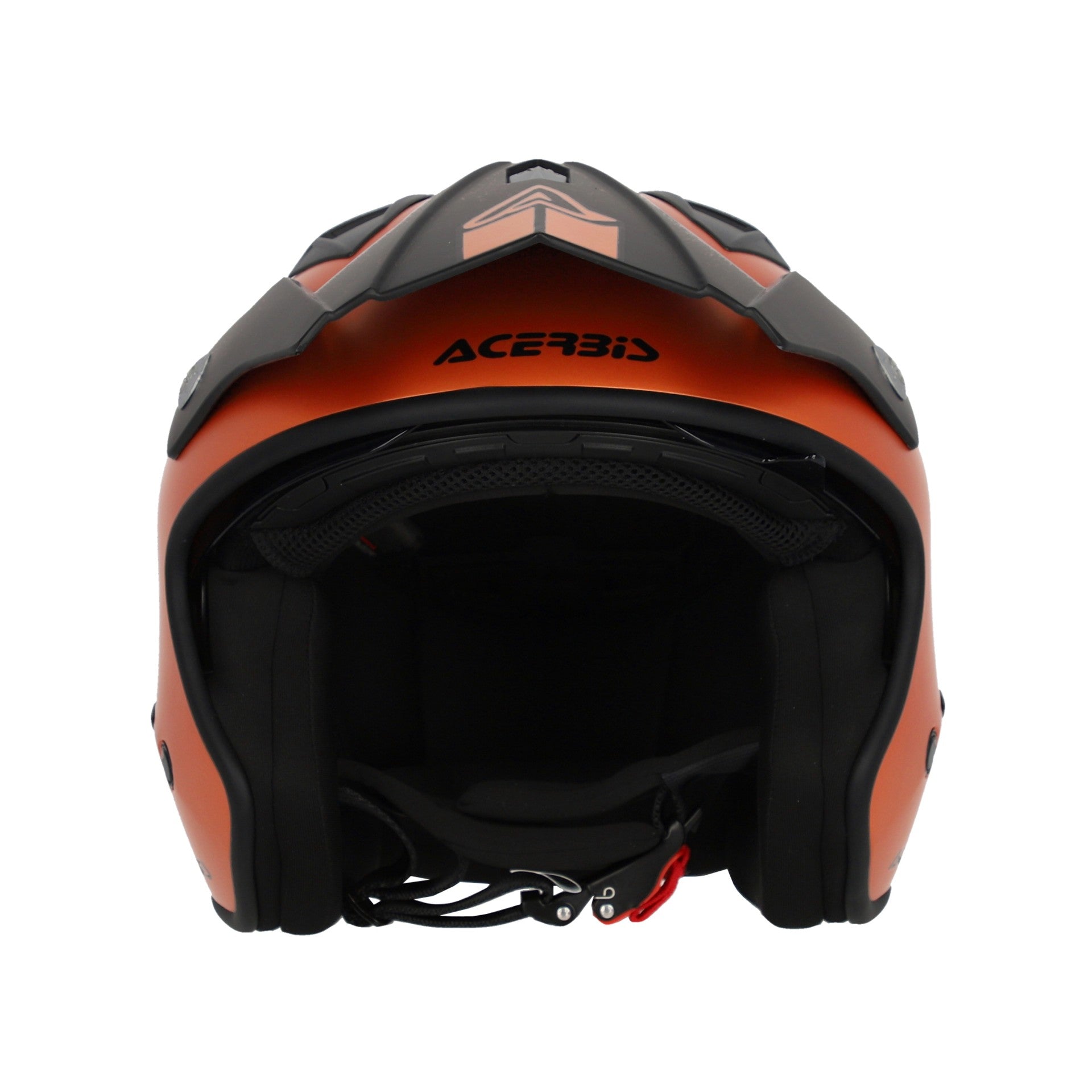 Casco Moto Jet ACERBIS ARIA 2206 METALLIC Arancio