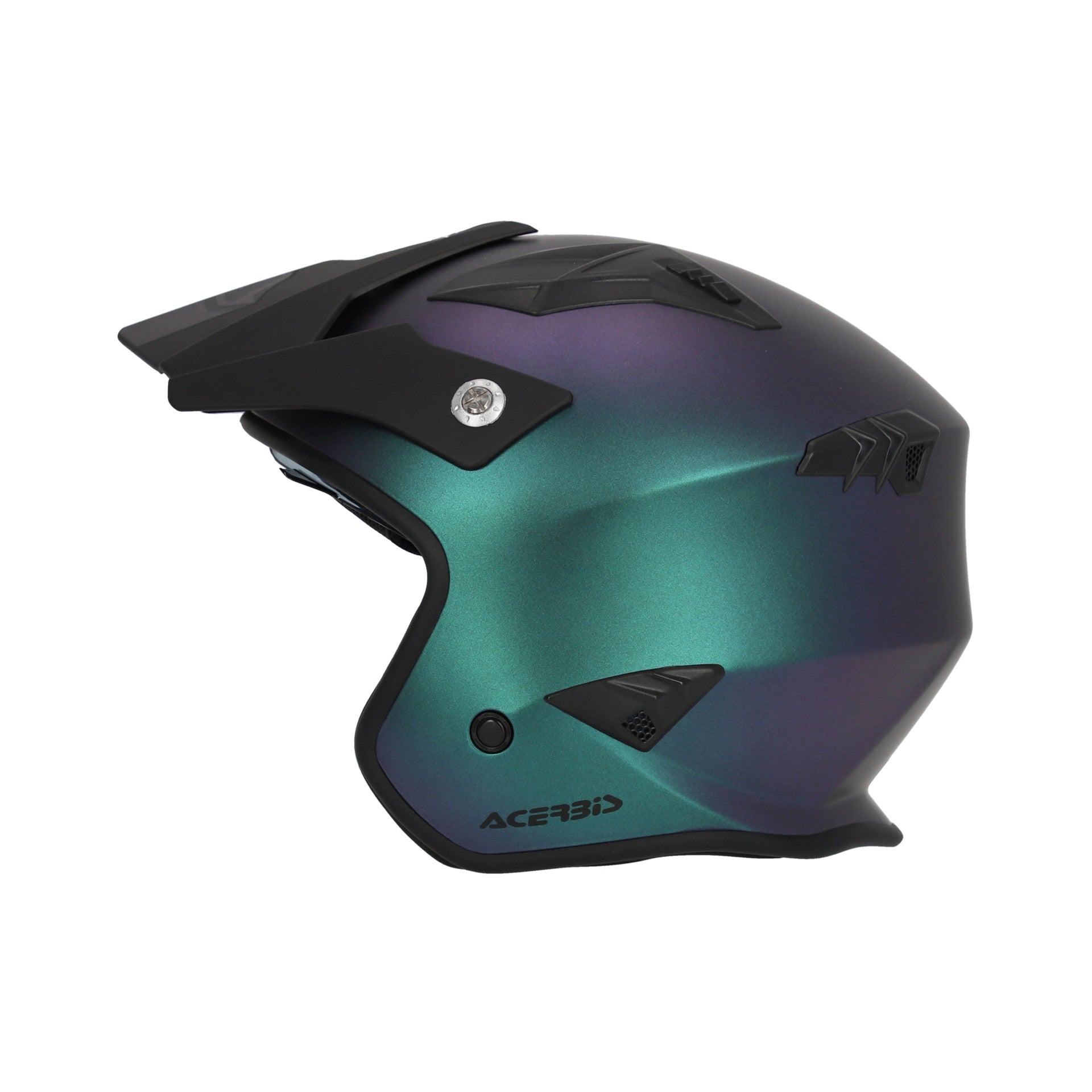 Casco Moto Jet ACERBIS ARIA 2206 METALLIC Chameleon