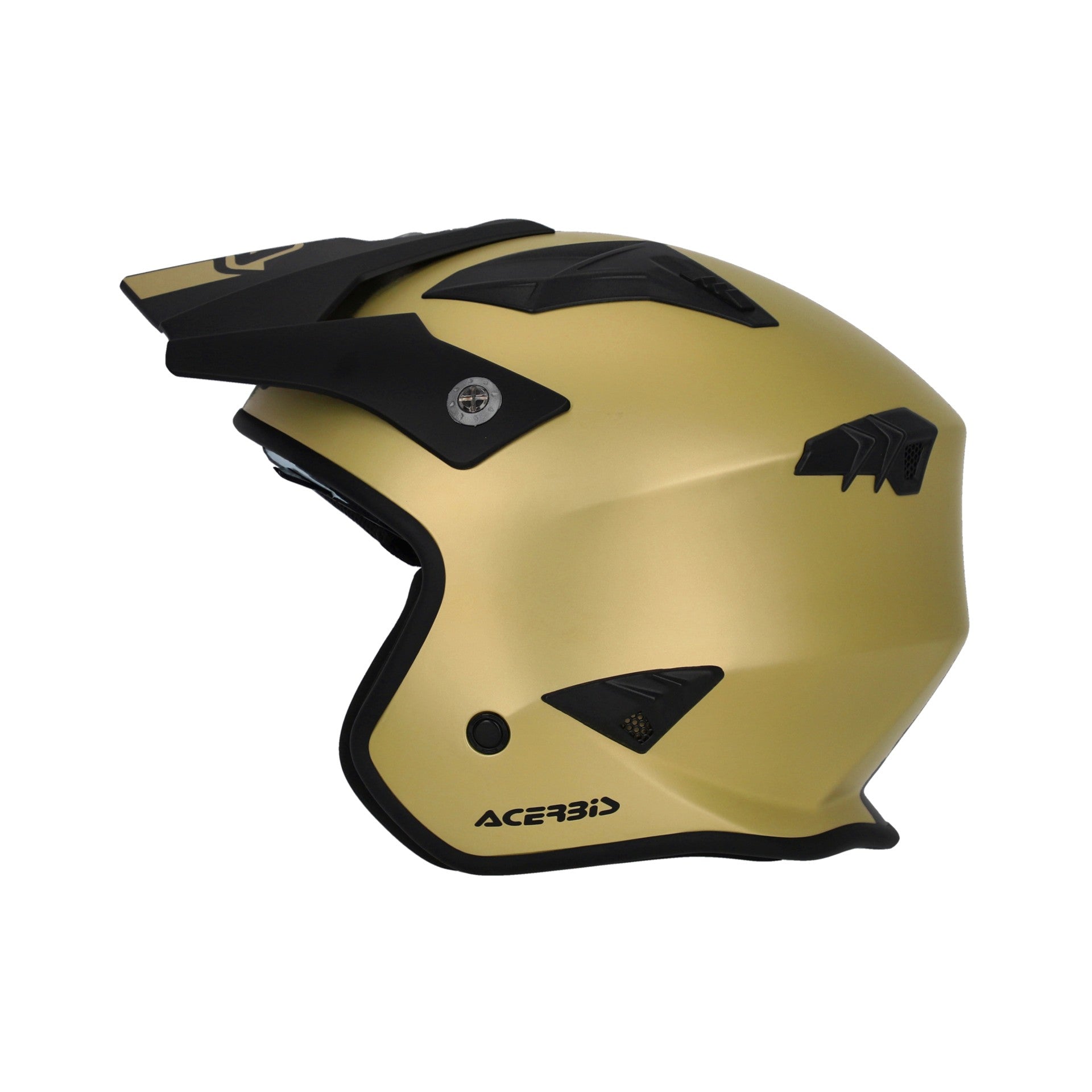 Casco Moto Jet ACERBIS ARIA 2206 METALLIC Oro
