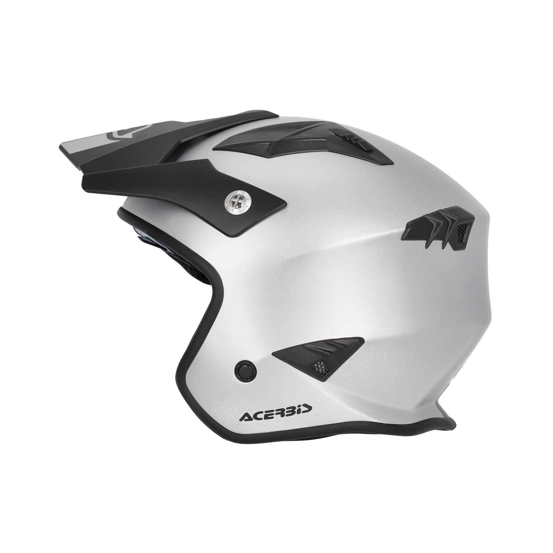 Casco Moto Jet ACERBIS ARIA 2206 METALLIC Silver