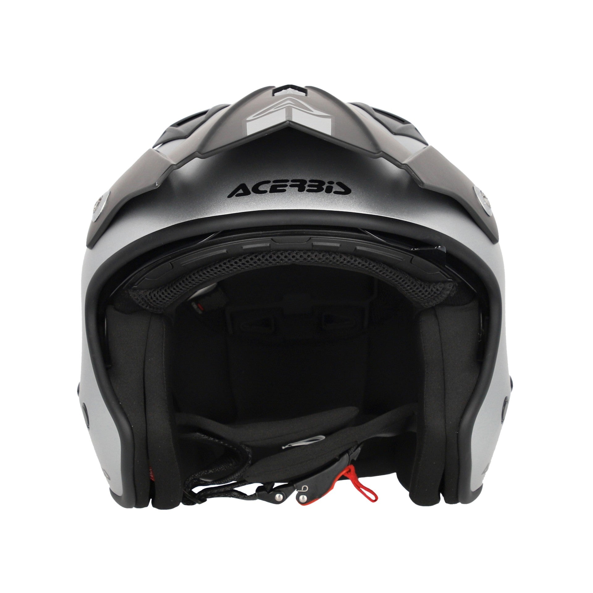Casco Moto Jet ACERBIS ARIA 2206 METALLIC Silver