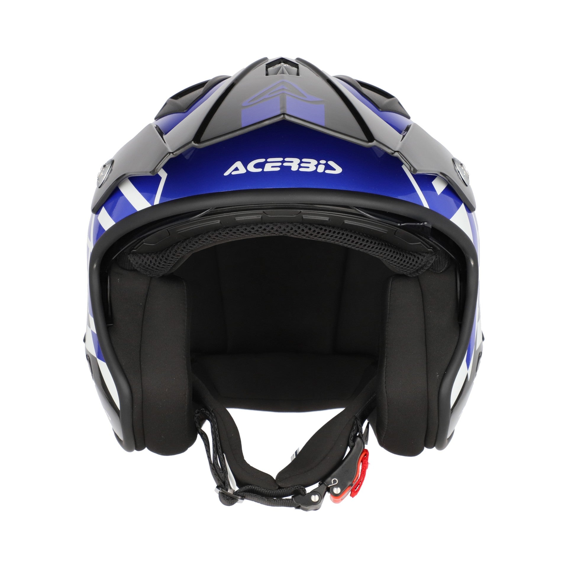 Casco Moto Jet ACERBIS ARIA GRAPHIC 2206 Nero Blu