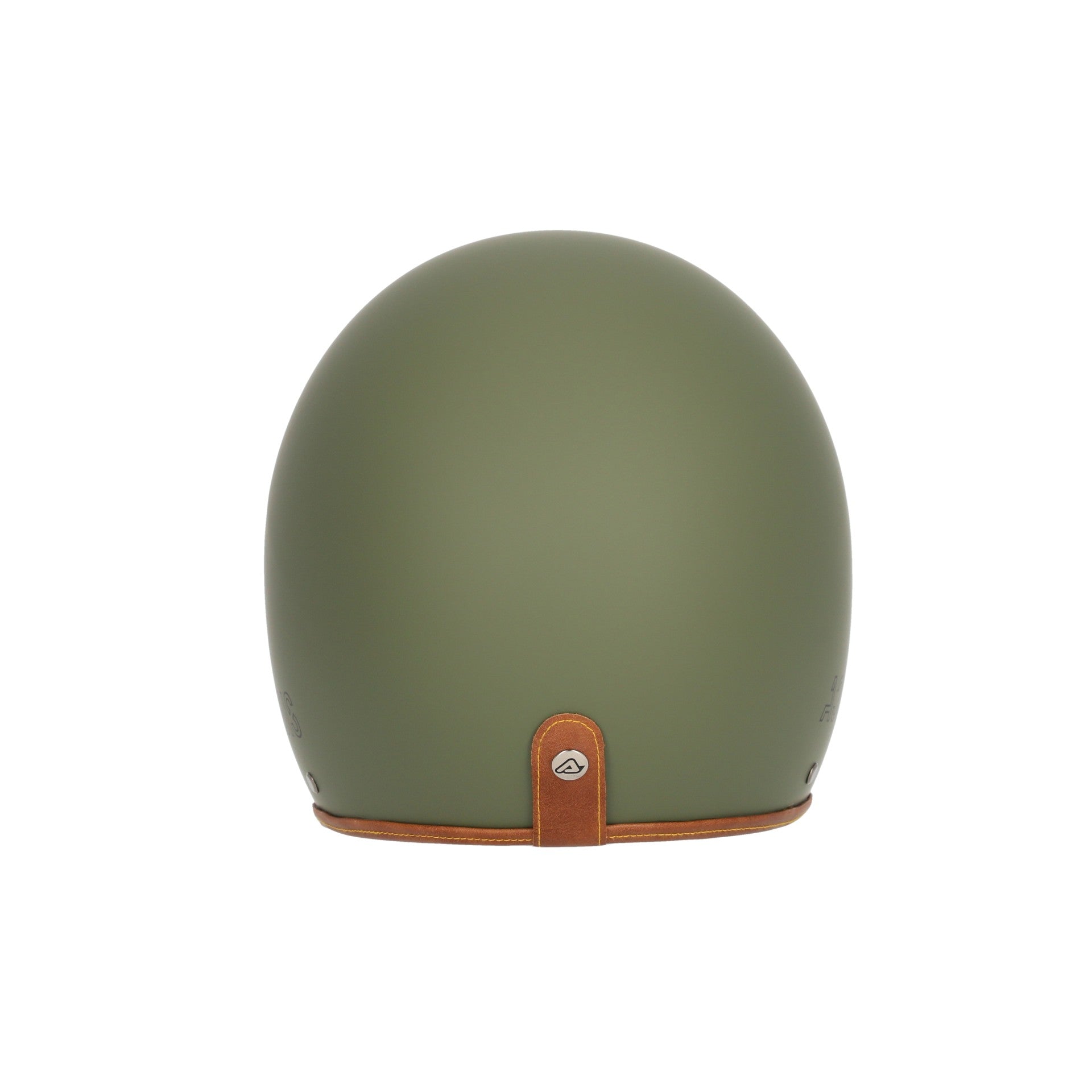 Casco Moto Jet ACERBIS SKODELA 2206 Verde Militare