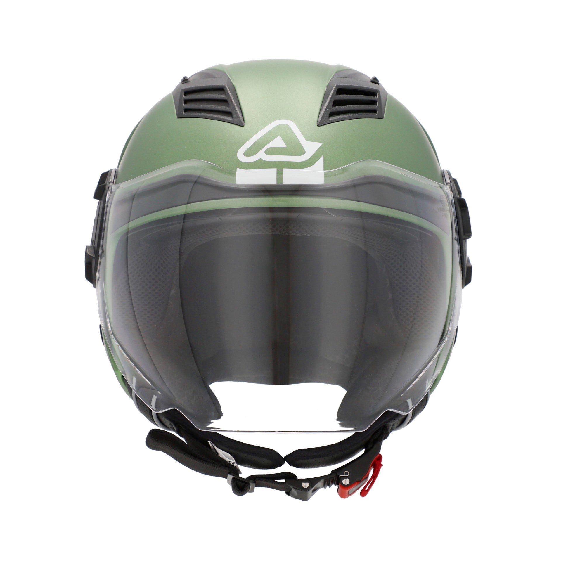 Casco Moto Jet ACERBIS VENTO Verde