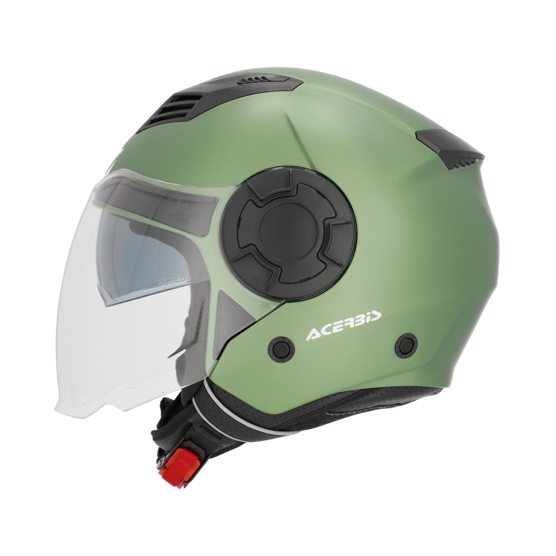 Casco Moto Jet ACERBIS VENTO Verde