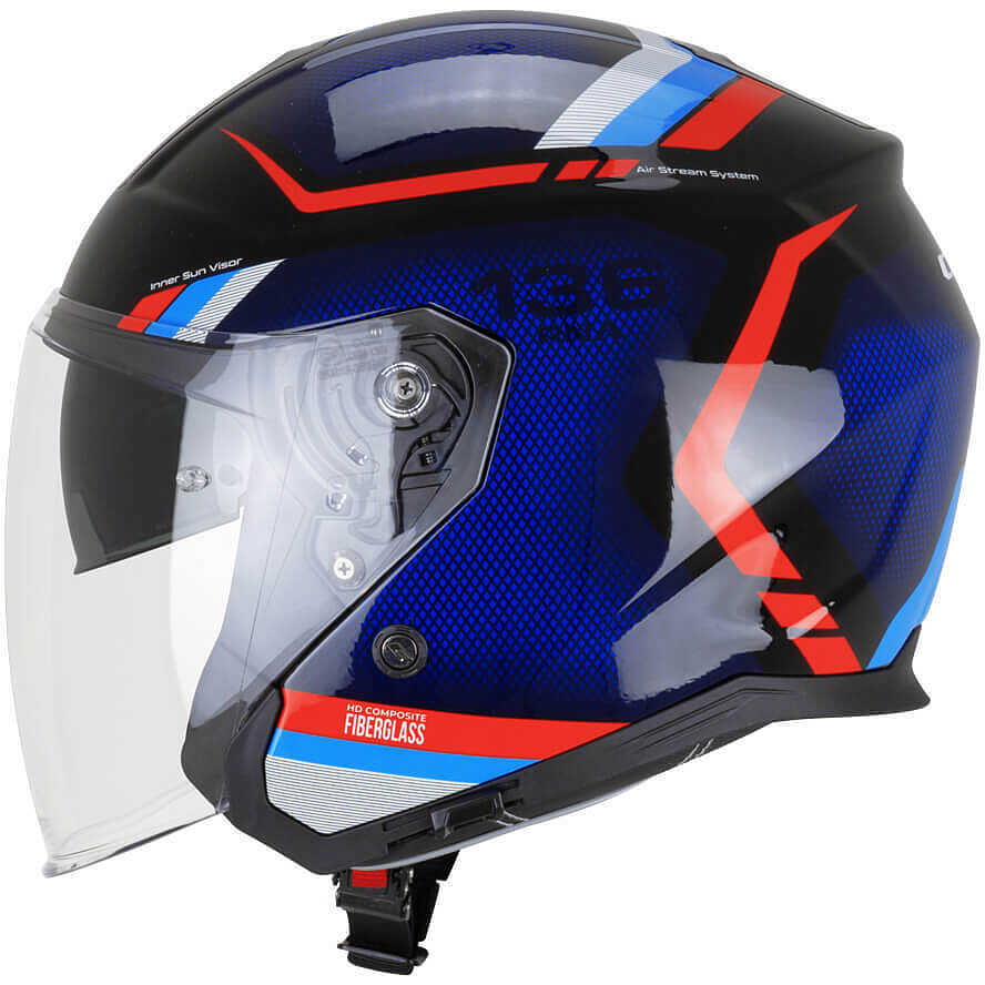CGM 136M RNA FIBRA RIDE Nero Blu Rosso