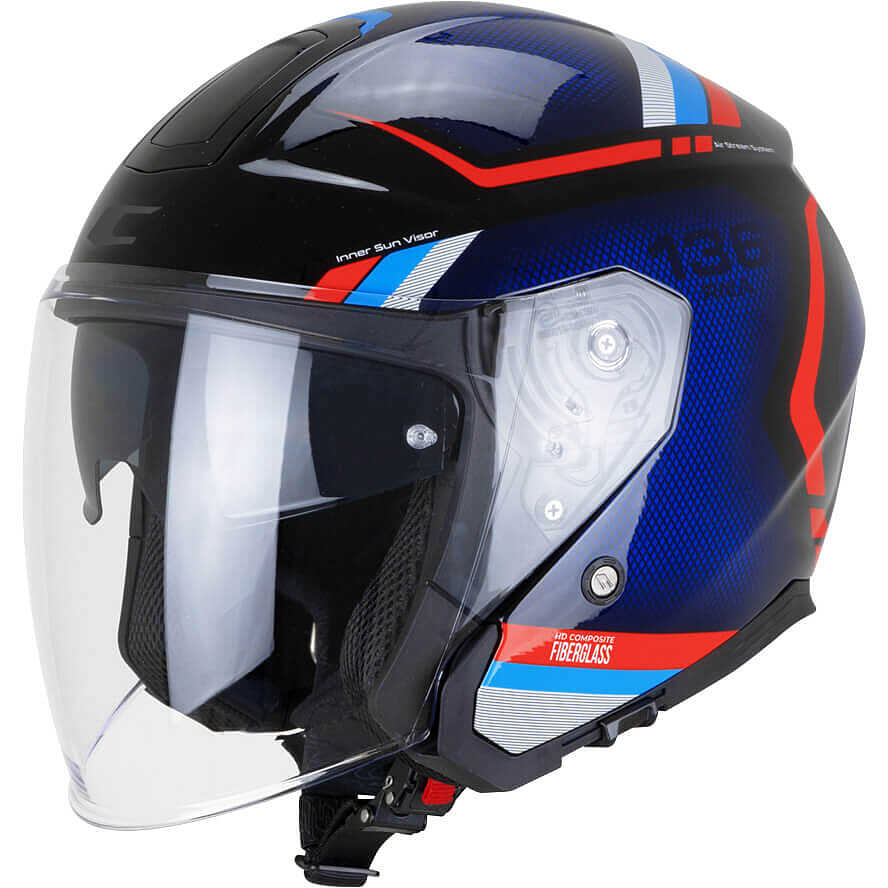 CGM 136M RNA FIBRA RIDE Nero Blu Rosso