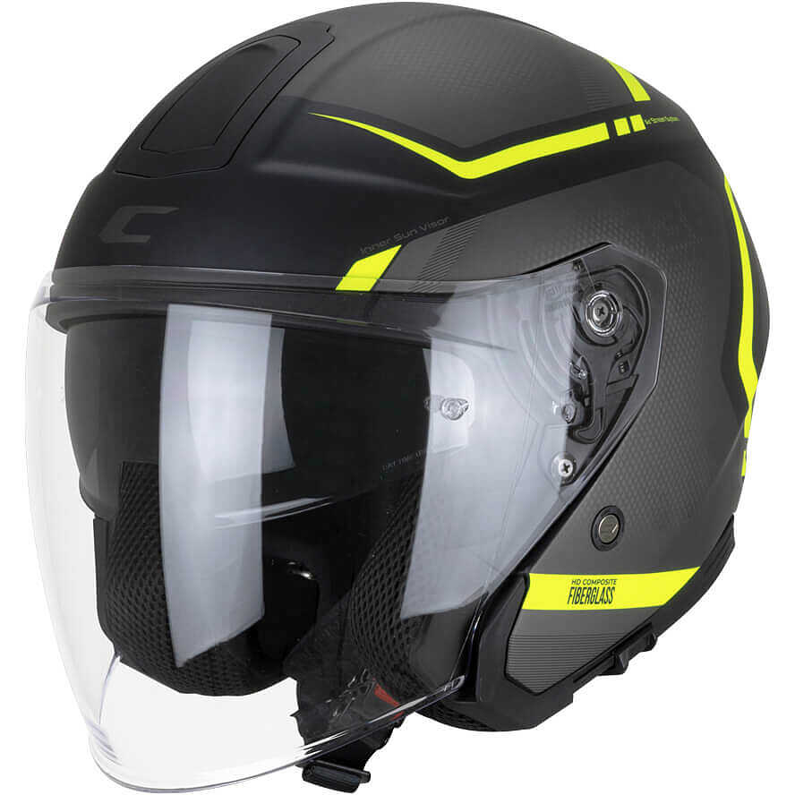 CGM 136M RNA FIBRA RIDE Nero Giallo Fluo Opaco