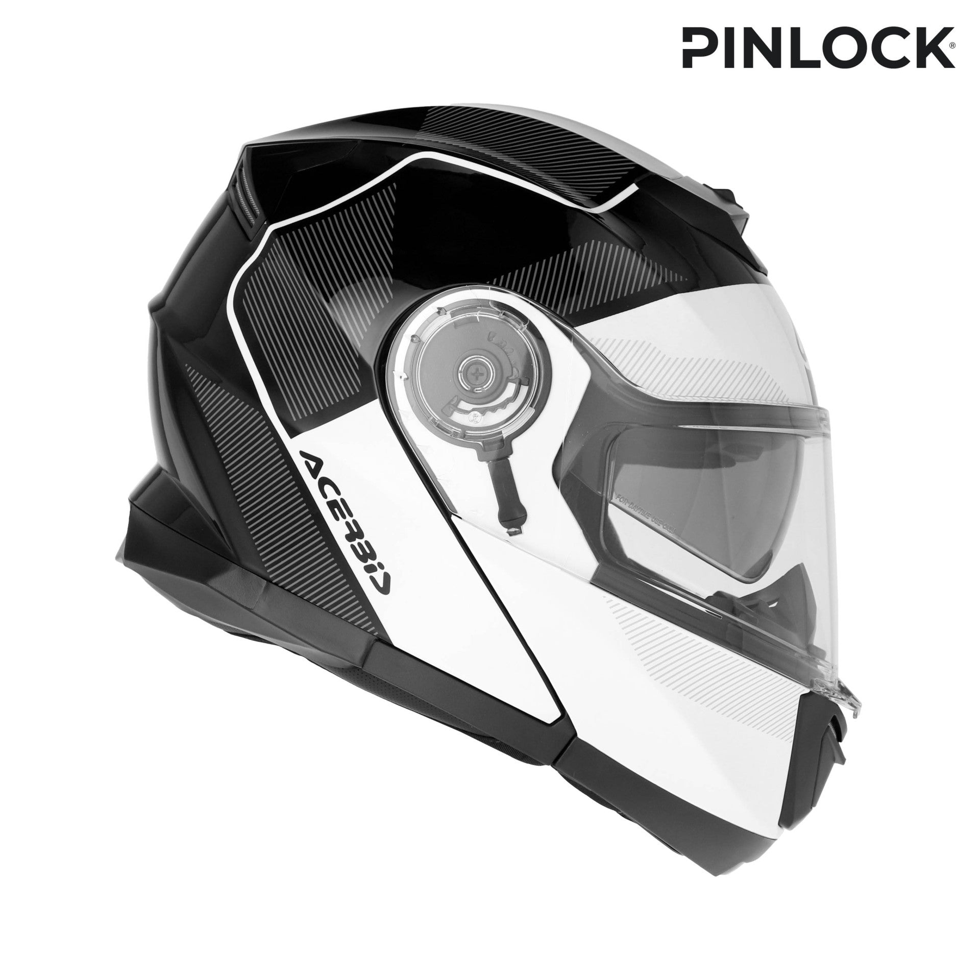 Casco Moto Modulare ACERBIS SEREL 2206 Nero Bianco