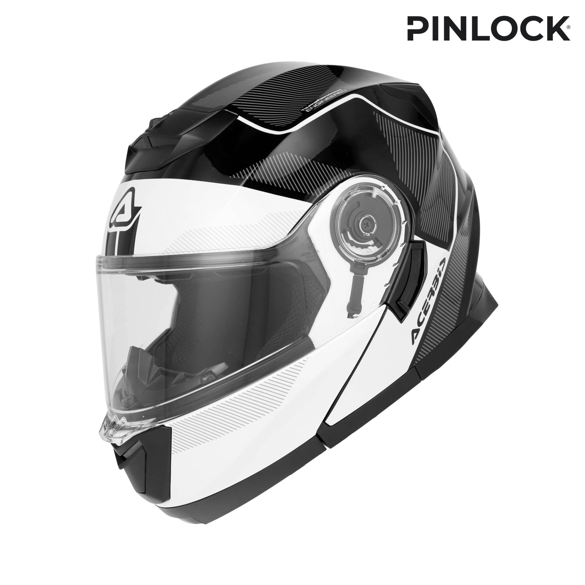 Casco Moto Modulare ACERBIS SEREL 2206 Nero Bianco