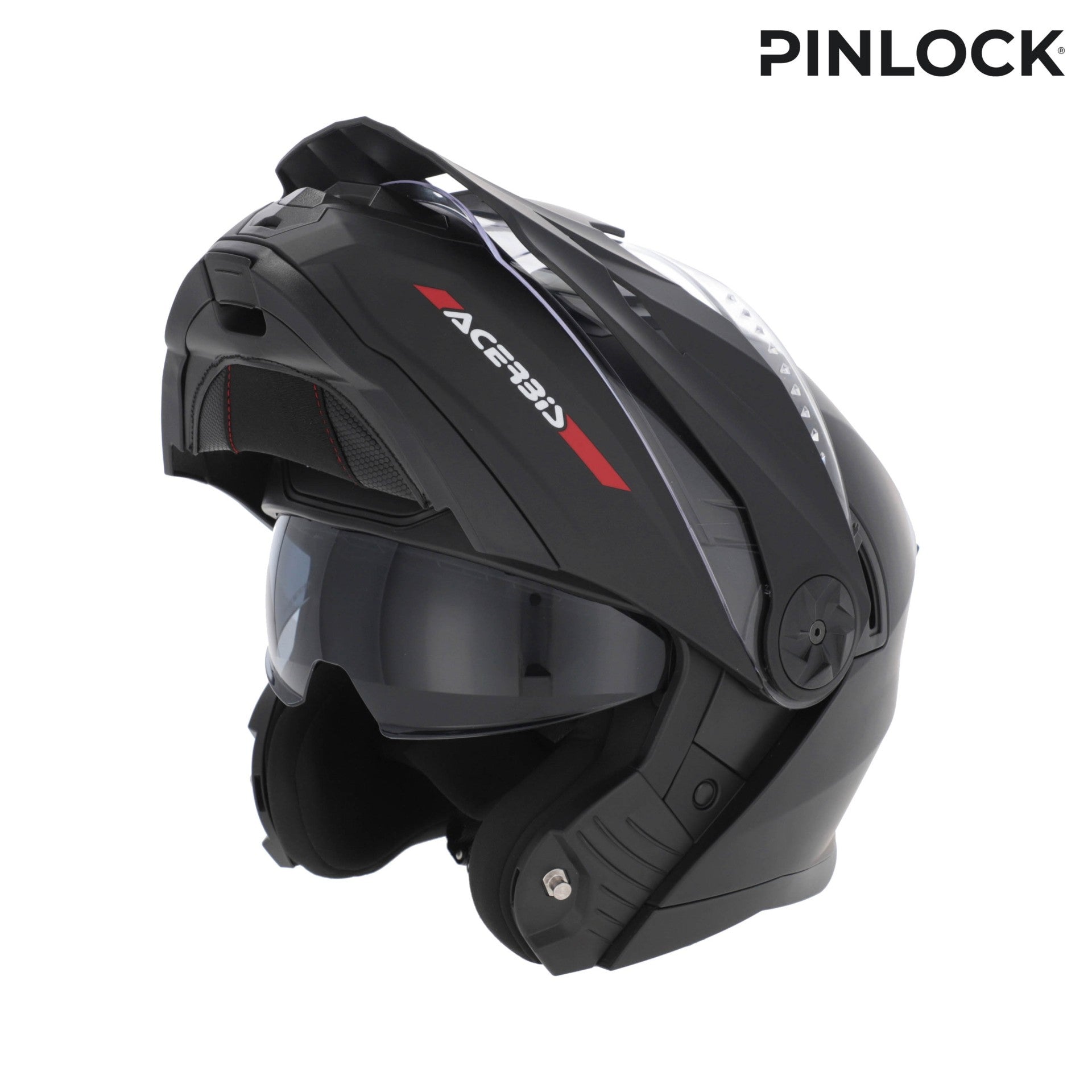 Casco Moto Modulare Adventure ACERBIS RIDER Nero 2