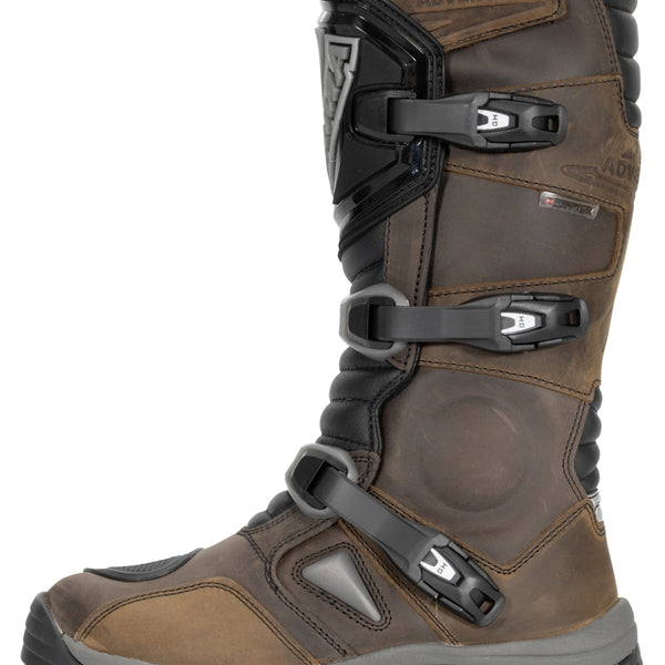 Stivali Da Moto LS2 Adventure – Impermeabili E Traspiranti, Marrone, Taglia 44