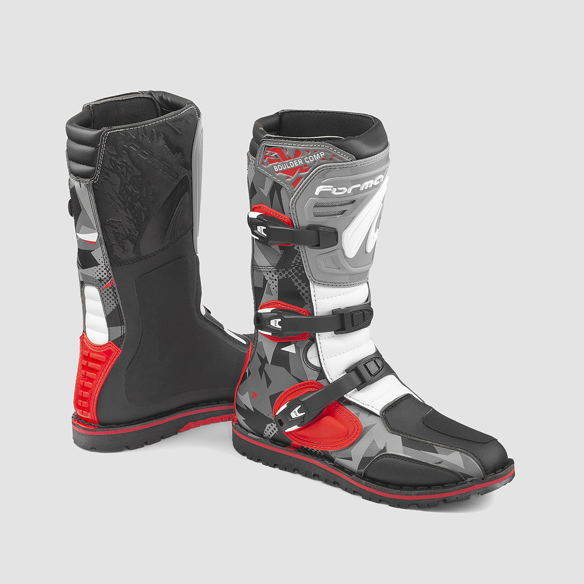 Forma Boots BOULDER COMP Camo Rosso Bianco Grigio
