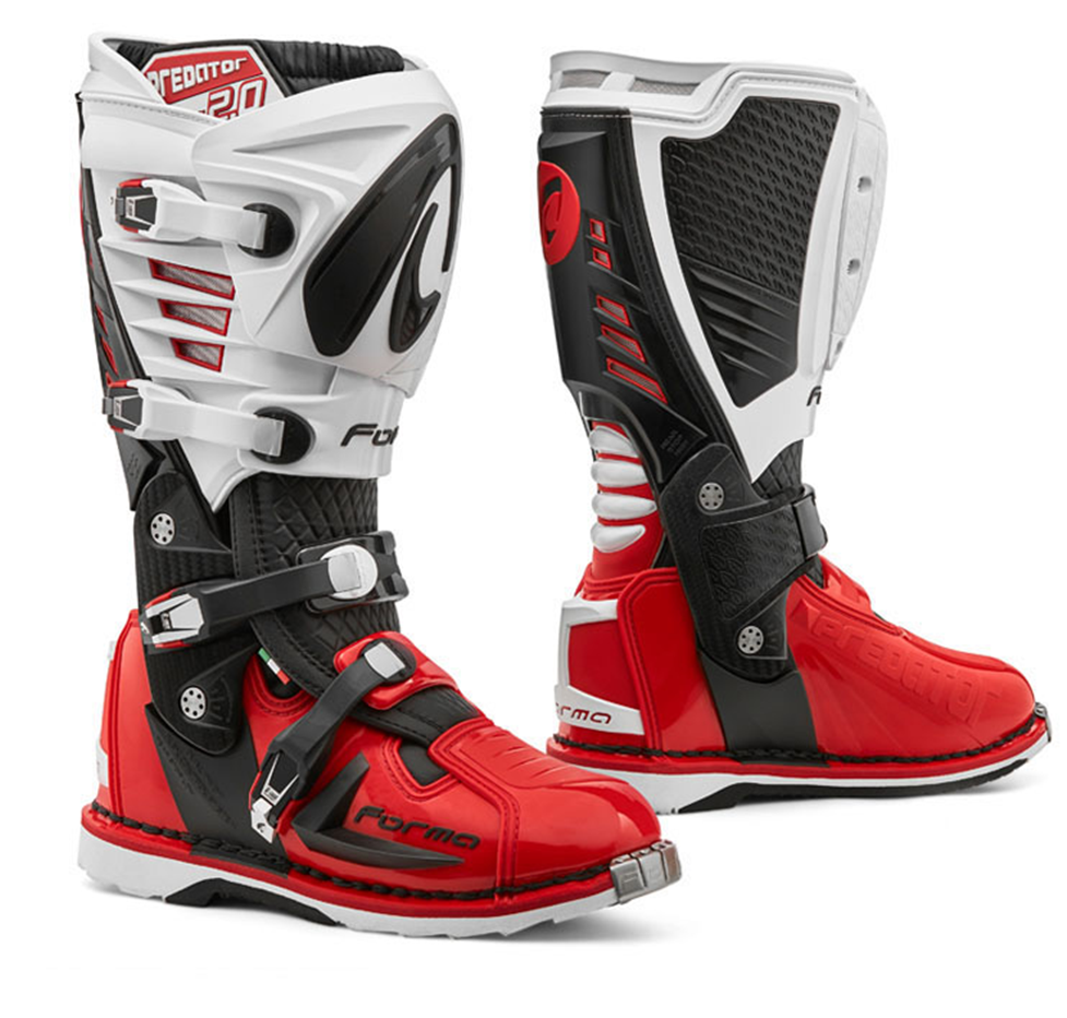 Forma Boots PREDATOR 2.0 Nero Bianco Rosso