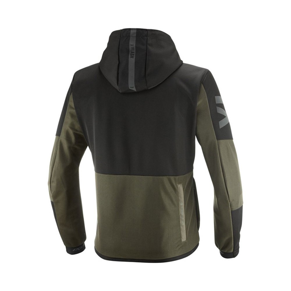 Giacca Moto Estiva Uomo IXON PARK AIR Kaki Nero