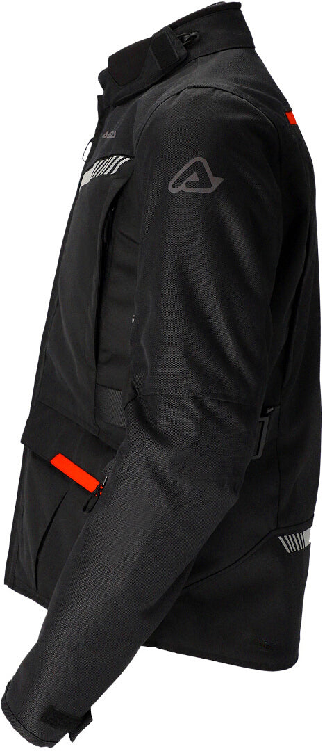 Giacca Moto Uomo Acerbis X-TRAIL Nero Rosso Invernale