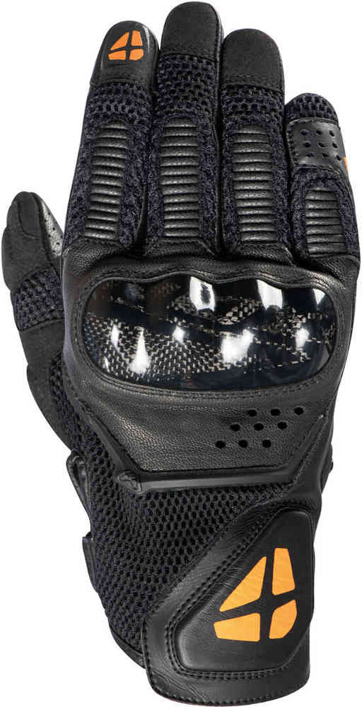 Guanti Moto Ixon Estivi RS4 AIR Nero Arancione In Pelle 